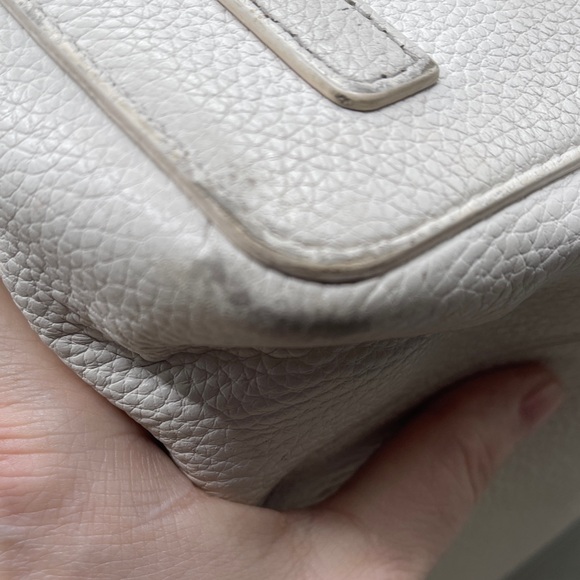 Furla Italian Luxury Cream Leather Tote Bag Exceptional Quality Furla Beautiful - Picture 10 of 16